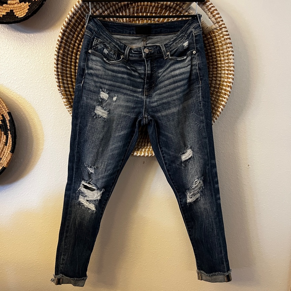 Buckle Black Jeans